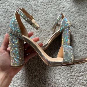 Rhinestone Heels